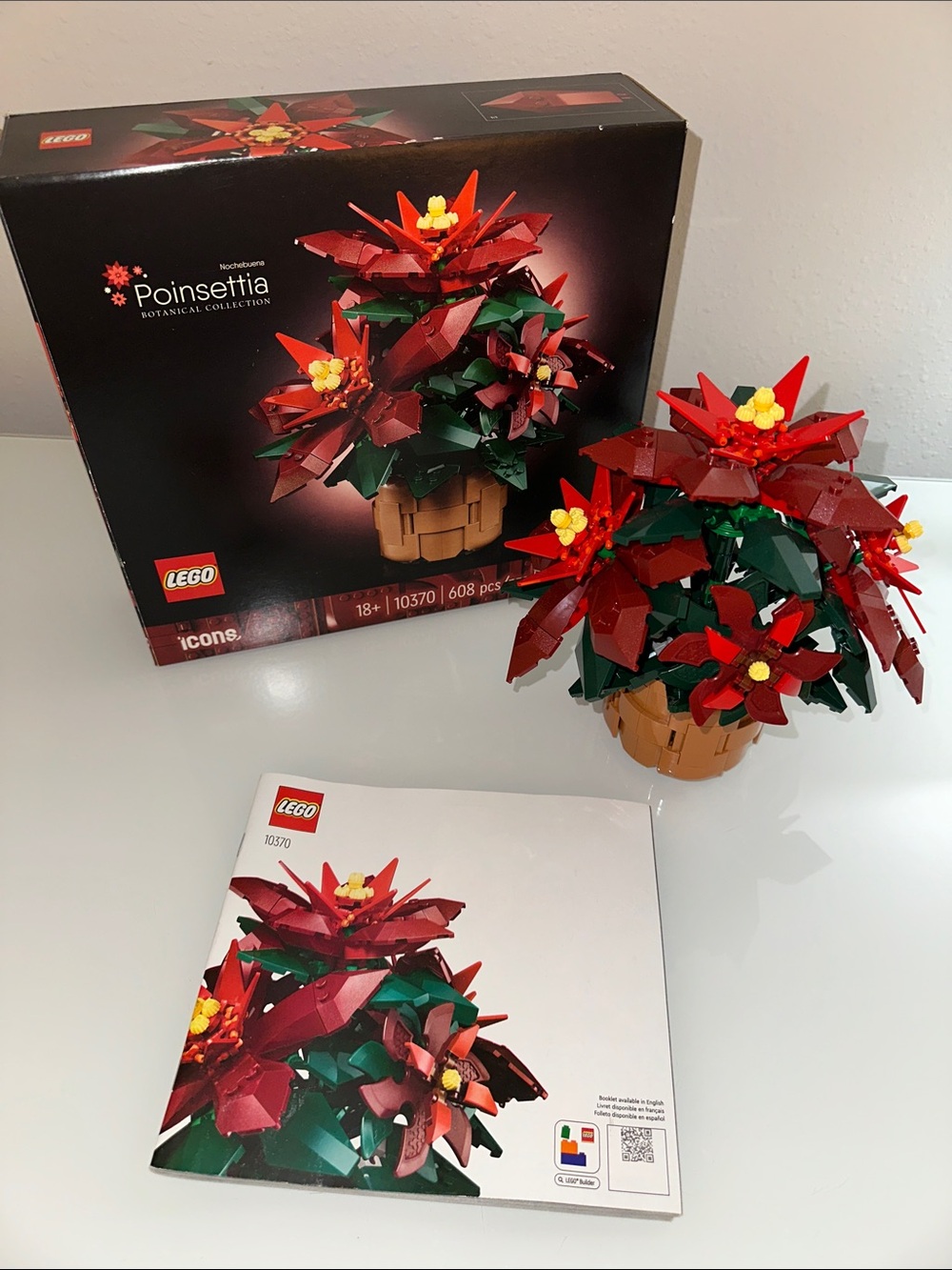 LEGO Poinsettia Botanicals Set